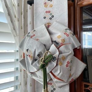 Japanese Obi.  Great beautiful decor.